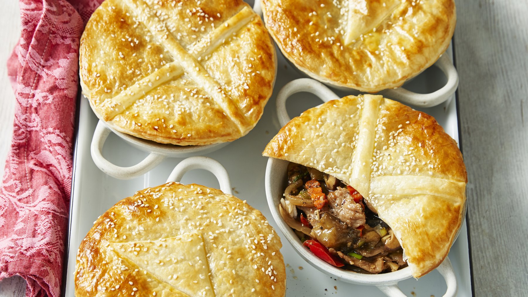Stirfry Pot Pies Pampas